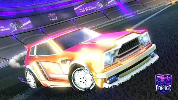 A Rocket League car design from K4_mayz