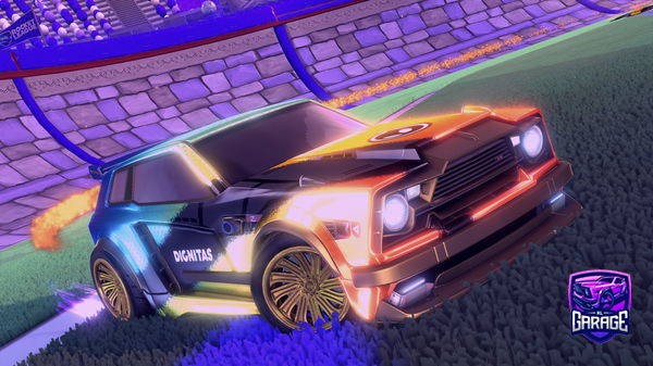 A Rocket League car design from Hey4093