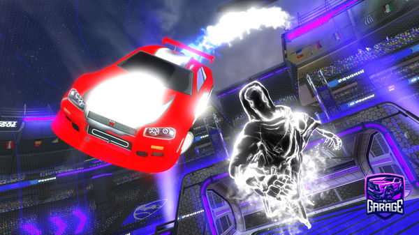 A Rocket League car design from Fire_storm4004