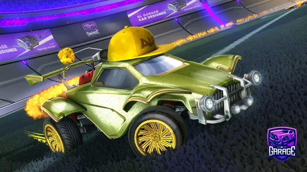 A Rocket League car design from Husiiiiii