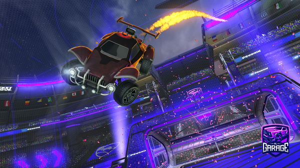 A Rocket League car design from ProbablyK9