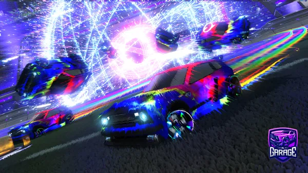 A Rocket League car design from Ddcag787