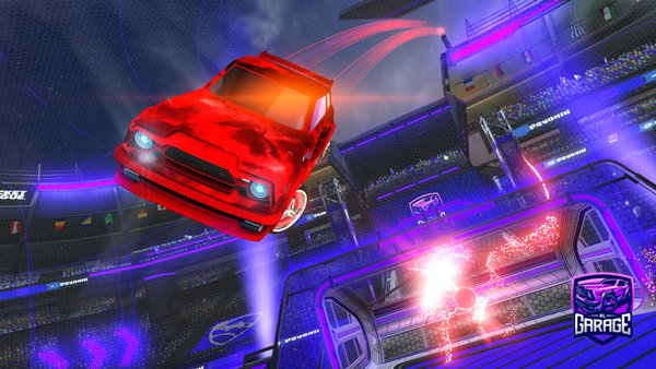 A Rocket League car design from Underhegar_100