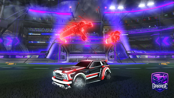 A Rocket League car design from Yacob828
