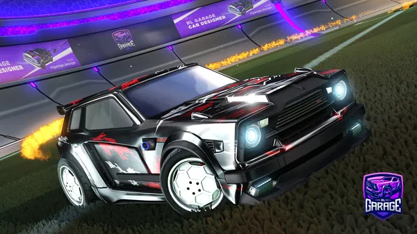 A Rocket League car design from BabySmokey