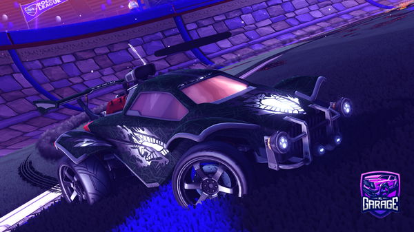 A Rocket League car design from Reheheheheheh