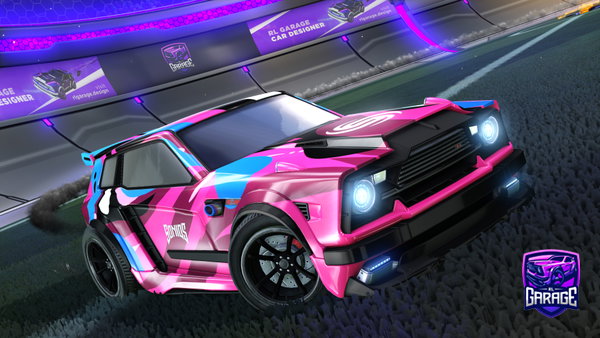 A Rocket League car design from Galaxyyoo_GX1
