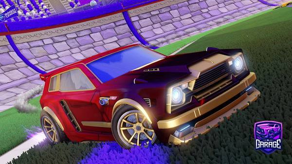 A Rocket League car design from Mickler-Kid01