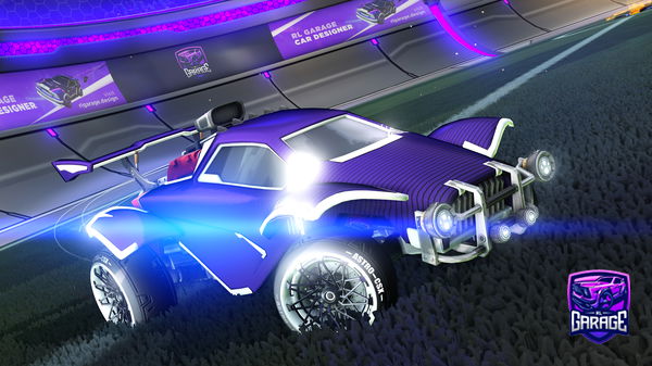 A Rocket League car design from qwerty67