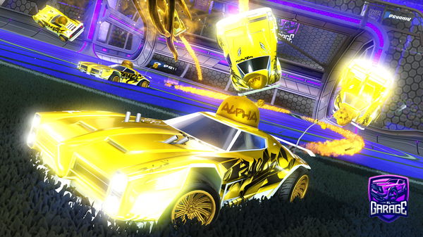 A Rocket League car design from 999Trix_Rl