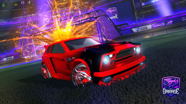 A Rocket League car design from wZaynix