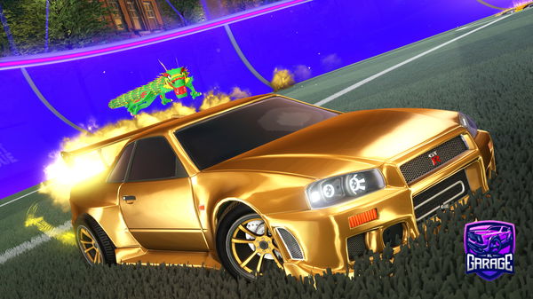 A Rocket League car design from Kings_198