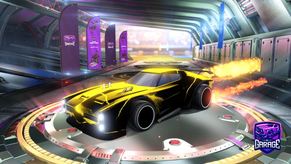 A Rocket League car design from MeskoP