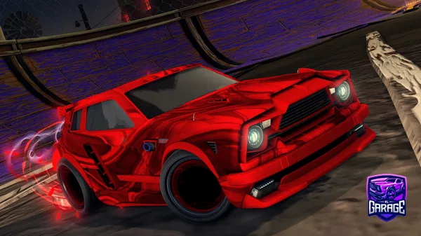 A Rocket League car design from Mec_GAMER