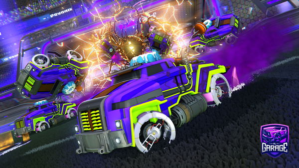 A Rocket League car design from Joelk116