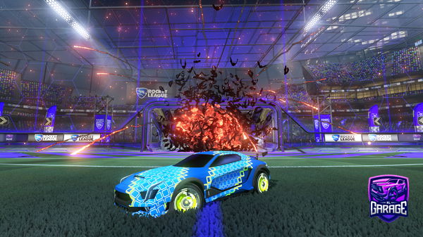 A Rocket League car design from ChiefKeefJSY