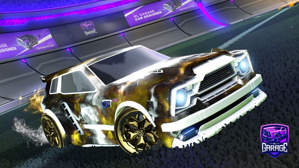 A Rocket League car design from Boubacar_999