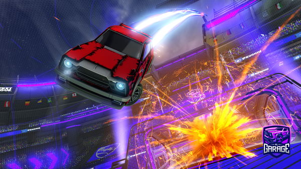 A Rocket League car design from Deadpool397485