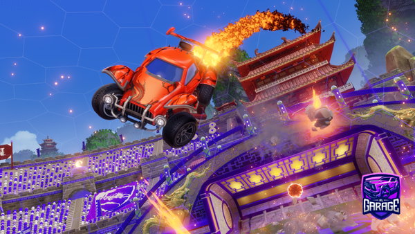 A Rocket League car design from casxcas
