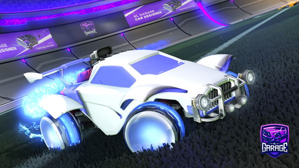 A Rocket League car design from dtctv