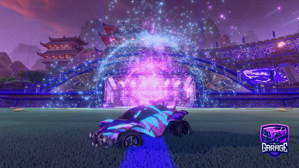 A Rocket League car design from sazerac