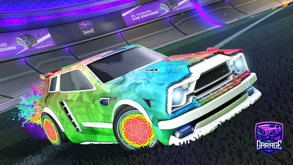 A Rocket League car design from Thatguy2