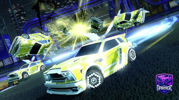 A Rocket League car design from intoblivion