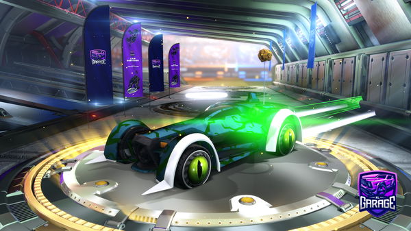 A Rocket League car design from DRAGONSLAYER8091