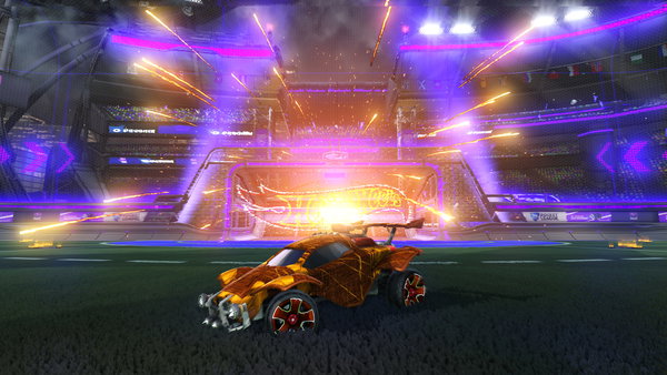 A Rocket League car design from Together-laser7