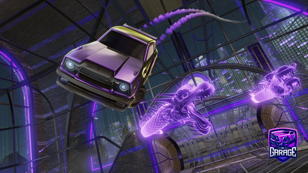 A Rocket League car design from GHOSTYLIQUID