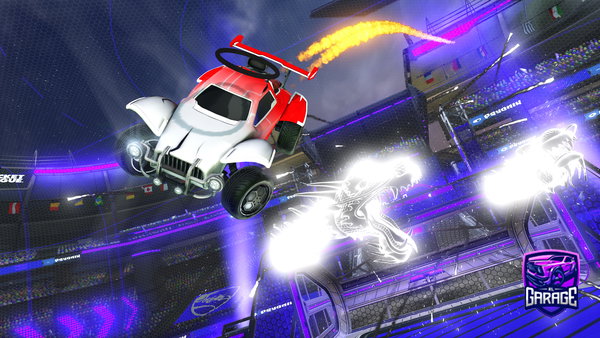A Rocket League car design from husky-guard9