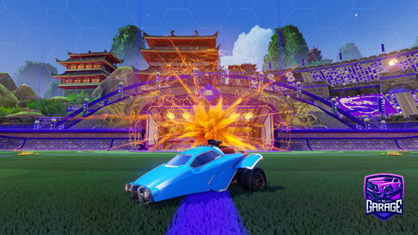 A Rocket League car design from Slimeyslimm