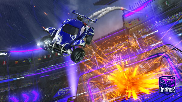 A Rocket League car design from Tygo1205