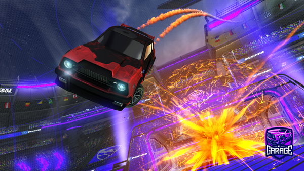A Rocket League car design from Pypi