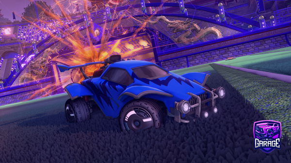 A Rocket League car design from ALI-H