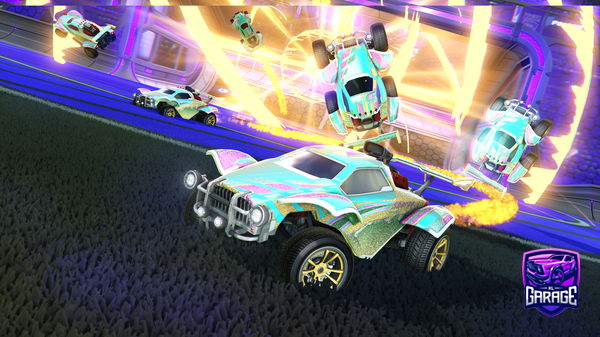 A Rocket League car design from TwitchSpaceElvis