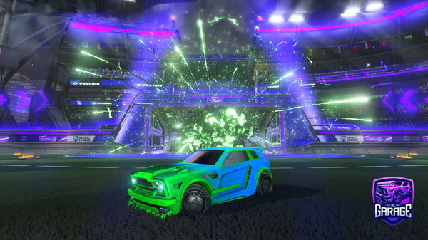 A Rocket League car design from Rune_1