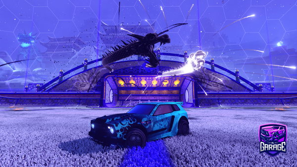 A Rocket League car design from MarThunder