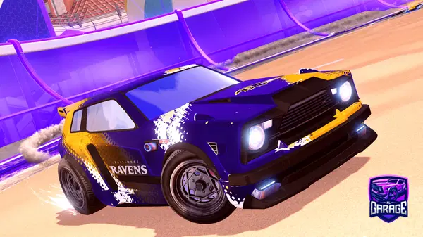 A Rocket League car design from Ristau13