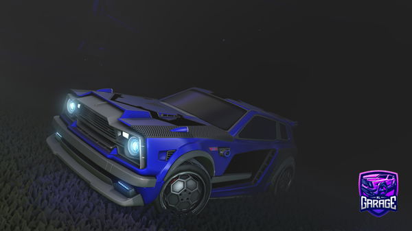 A Rocket League car design from Piggywigly