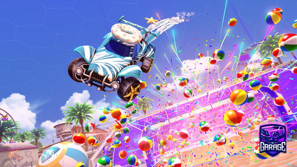 A Rocket League car design from KapzWhatever