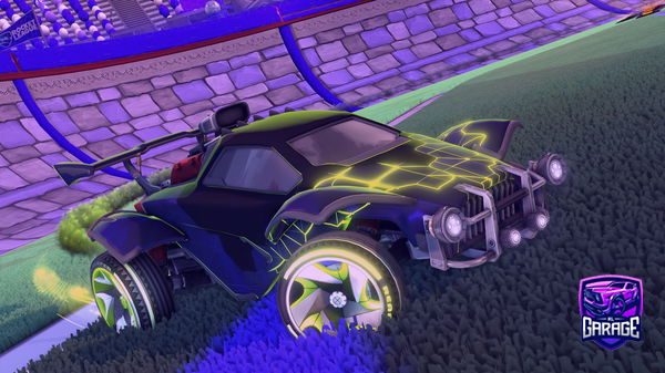 A Rocket League car design from Saiyzen999