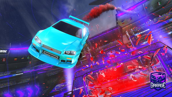 A Rocket League car design from gjovis