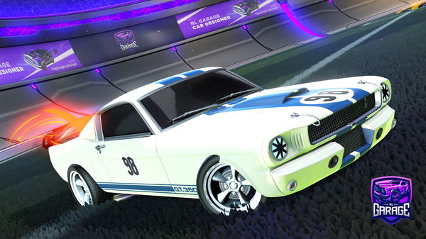 A Rocket League car design from rocketer531