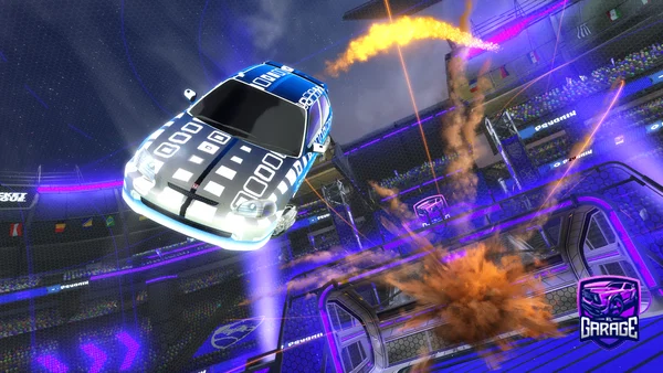 A Rocket League car design from Bogg1e