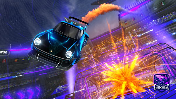 A Rocket League car design from SD75