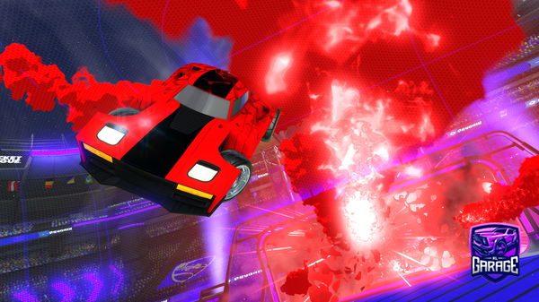 A Rocket League car design from DinosaurDude11