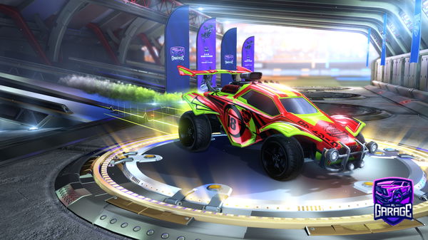 A Rocket League car design from reverse_lazar