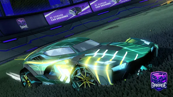 A Rocket League car design from Polar-Ray