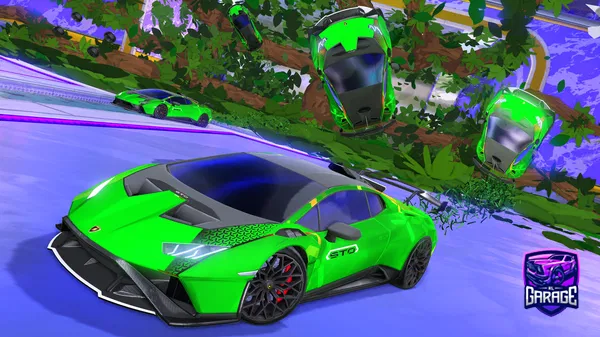 A Rocket League car design from Emi217E